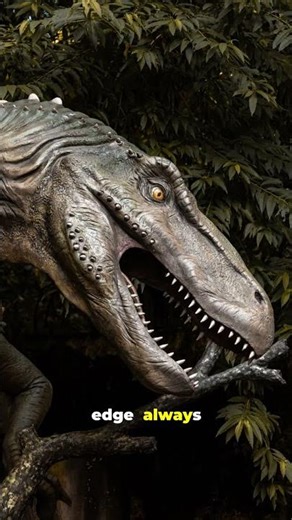 Huge Theropod Dinosaur Scared of Everything #evolution #dino