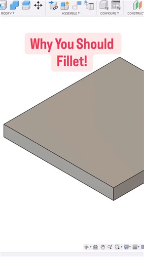 WhatsManufacturing on Instagram: "Day 98, the importance of fillets."