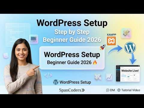 WordPress Training Session (1 to 1) | Complete Beginner Guide with Live Setup