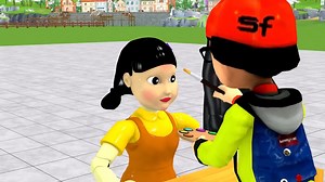 63K views · 976 reactions | Scary Teacher 3D vs Squid Game Spring Wheel Climbing Wooden Ladder Honeycomb Candy 5 Times Challenge | Scanry teacher | Facebook