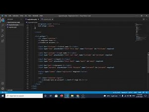 Registration form using HTML, CSS, PHP, MYSQL DATABASE