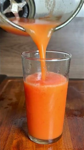 Combine watermelon with orange juice