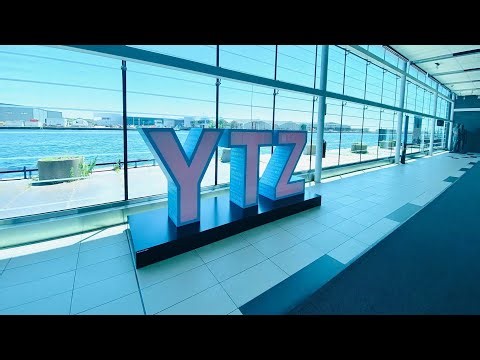 Bombardier Q400 landing at YTZ #love #aviation 