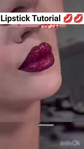 Lipstick Tutorial Step by Step💋💋 saanvi vibes #easymakeup #eyemakeup #makeup #makeuphacks