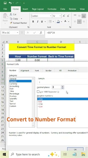 Why Excel Breaks When Converting Time! 🤯
