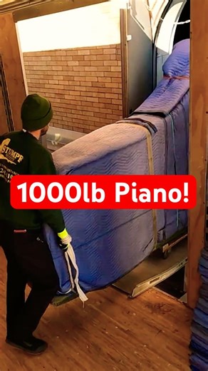 MOVING A 1000lb PIANO! How To Move & Assemble a Grand Piano! #piano #behindthescenes #grandpiano