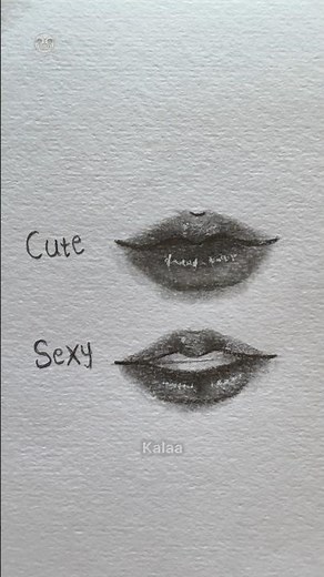 How to draw lips