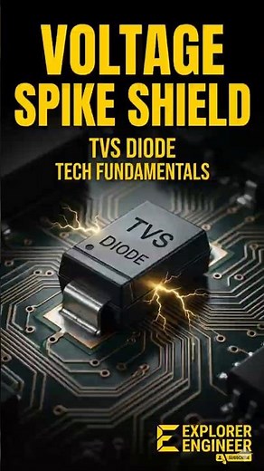What is a TVS Diode? The Ultimate Protection Against Voltage Spikes! ⚡️🛡️