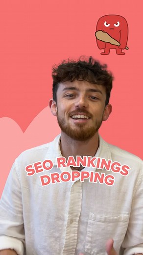 Rankings will fluctuate in the SERPS, it’s natural. Seeing a big drop though? Look for these errors 🚫 #seoin60seconds #ranking #rankingfactors #serps #seo | The HOTH