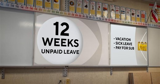 California teachers don't get paid family leave. Gov. Newsom vetoed a bill to change that. Lawmakers to try again.