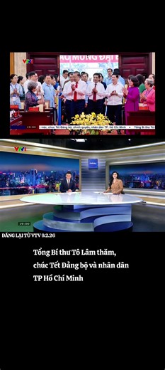 Tổng Bí thư Tô Lâm thăm và chúc Tết TP Hồ Chí Minh