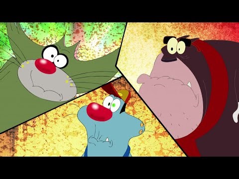 कार दुर्घटनाग्रस्त Oggy and the Cockroaches हिंदी Hindi Cartoons for Kids