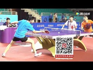 Forehand flick slow motion table tennis Ma Long