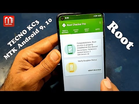 How To Root Tecno KC3, KC6, KC8, All MTK Latest Phones