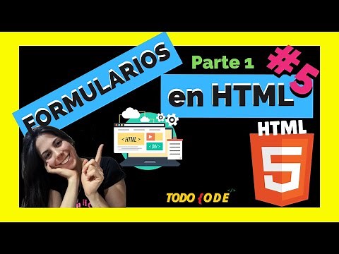 ⭐¿Cómo armar un FORMULARIO en HTML? - PARTE 1 🖥️ | CURSO GRATIS HTML 2022 | #5