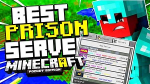Best prison server for MCPE!