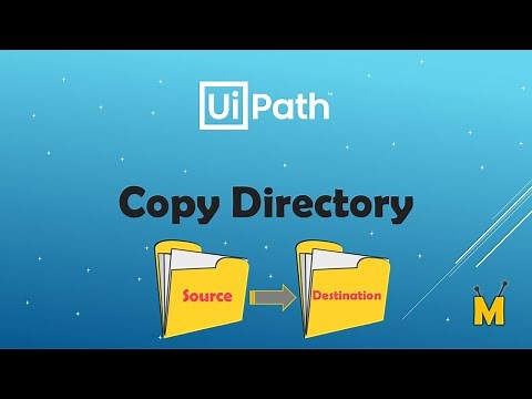 UiPath | Copy Directory | Copy Folder | Copy Files from Directory | Copy Directory Files