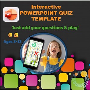Editable Interactive Powerpoint Quiz Template, Animated Learning Game (digital Download) - Etsy Canada