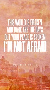 I'm not afraid⁠ 🙌 ⁠ This song "Steady Me" is off my new album releasing Sept 10th. You can actually Pre-Add or Pre-Order the album right now and get this song and more when you click here https://jeremycamp.lnk.to/whenyouspeak | Jeremy Camp