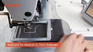 𝐄𝐥𝐞𝐜𝐭𝐫𝐨𝐧𝐢𝐜 𝐇𝐢𝐠𝐡-𝐬𝐩𝐞𝐞𝐝 𝐒𝐦𝐚𝐥𝐥 𝐏𝐚𝐭𝐭𝐞𝐫𝐧 𝐋𝐨𝐜𝐤𝐬𝐭𝐢𝐭𝐜𝐡 𝐒𝐞𝐰𝐢𝐧𝐠 𝐌𝐚𝐜𝐡𝐢𝐧𝐞 《𝐒𝐢𝐑𝐔𝐁𝐀 𝐁𝐓𝟔𝟑𝟎𝐐-𝟎𝟏𝐄》 • Available for Medium to Thick Materials. • There are 42 built-in graphics to choose from (appropriate presser feet are required), and graphics can also be entered via USB (within the sewing area of ​​80X60). • Needle bar with DLC coating reduces the need for oil to keep fabrics clean. | SiRUBA Sewing Machine