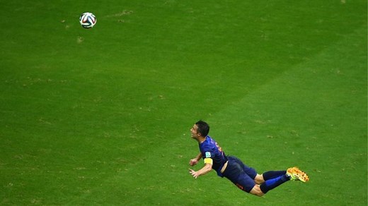 World Cup moments: Van Persie's spectacular header