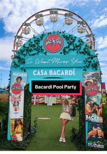 Bacardi Pool Party: EDC 2024 Kicks Off with Fun!