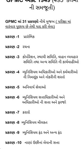 SMC Clerk Exam | GPMC Act Complete Explanation | Part 2