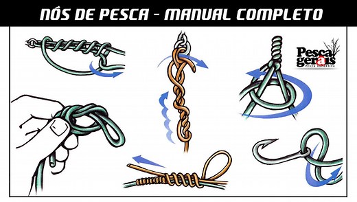 Nós de pesca: Guia completo de nós mais usado por pescadores