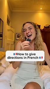 How to give directions in French 😁🇫🇷 #french #speakfrench #languageschool #learningfrench #microteaching #frenchpronounciation #frenchcourse #frenchlesson | Lylolingo