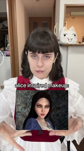 Alice Madness Returns Inspired Goth Makeup Tutorial
