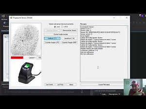 Lector de Huella ZK4500 en C#