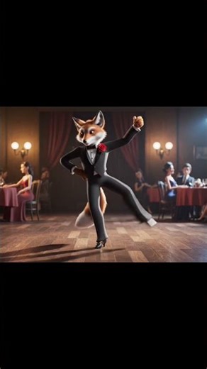 Dancing Fox at the Cozy Café ☕🦊 | Cute Animated Short