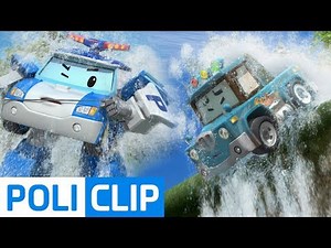 Everybody hold on! | Robocar Poli Rescue Clips
