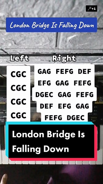 London Bridge Piano Tutorial