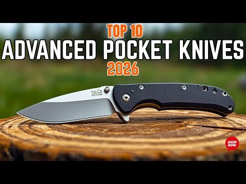 10 Best Advanced Pocket Knives You Need In 2026 | BUYER'S GUIDE