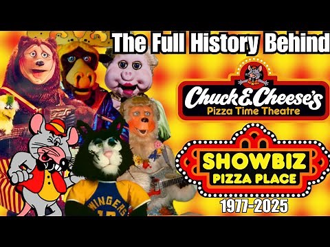 The Strange Full History Of Showbiz Pizza Place And Chuck E. Cheese's Pizza Time Theatre