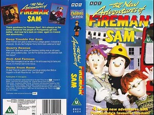 The New Adventures of Fireman Sam VHS (BBCV 5404) 1994