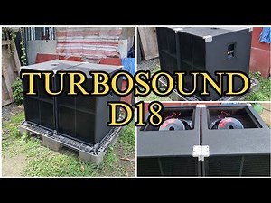 TURBOSOUND D18 (Speaker - LIVE PRO 18 1200 WATTS)