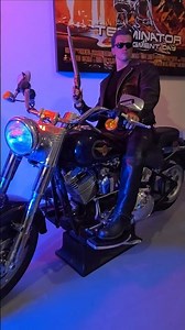 Ekstremalne połączenie: Terminator i motocykl! #shorts #terminator #actionfigures