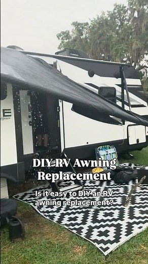 You Won't Believe How EASY It Is to Replace Your RV Awning