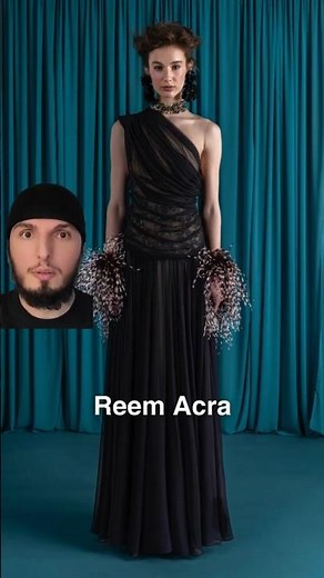 Reem Acra Fall Winter 2026 Opulent Eveningwear Review