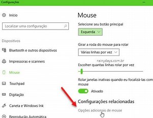 Como aumentar a seta do mouse no Windows