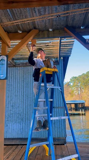 MY SHARONNAAAA! Spring is here & so is GND! 💪🏽 Let’s get those boathouses and decks ready for this beautiful weather!! Currently booking May 🌞🌸 #girlsnextdoorrestore #gndrestore #bluecollarwomen #handywomen #lakecherokeetexas #lakeviews #womenwhopowerwash #womenwhostain #deckstaining #boathousestaining | Girls Next Door Restorations LLC