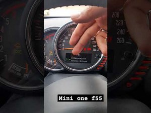 How to reset the service in the Mini Cooper?