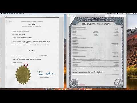 How to Apostille a Connecticut Birth Certificate