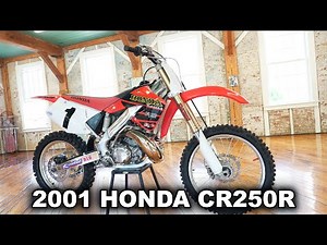 UNOBTANIUM 2001 CR250R, THE BEST CR250 EVER MADE