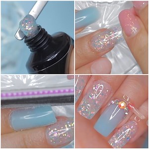 561K views · 10K reactions | Creating a beautiful nail design using Polygel! | MetDaan Makeup | Facebook