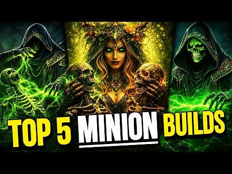 TOP 5 BEST MINION BUILDS IN 0.5! Path of Exile 2 Minion Build 0.5 (NEW META)