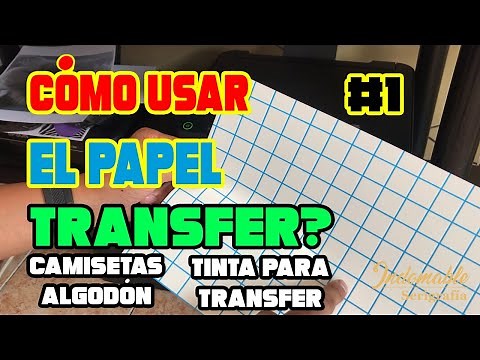 😱 TRANSFER PAPER FOR DARK COTTON GARMENTS! Complete Transfer Course - Class #1