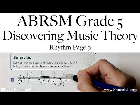 ABRSM Discovering Music Theory Grade 5 Rhythm Page 9 with Sharon Bill